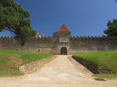 Le château Yquem en pays de Sauternes